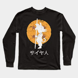 kids goku star Long Sleeve T-Shirt